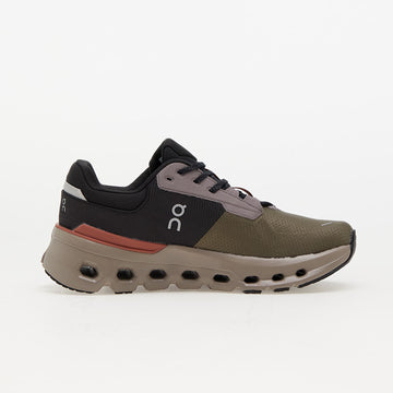 Cloudrunner 2 Waterproof 'Olive Mahogany' On Running