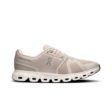 On Running Cloud 6 Pearl White