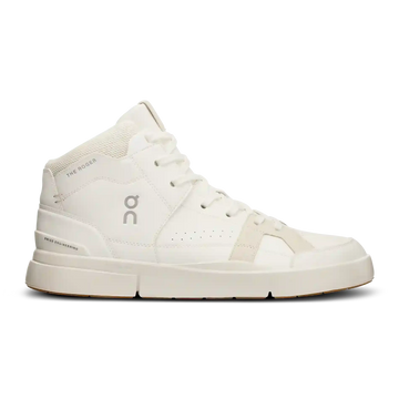 On Running THE ROGER Clubhouse Mid White Sand On Running - Shoe size: UK 7 Sneakers | Shop From The Mirage