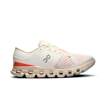 On Running Cloud X 4 Ivory Salmon (W)