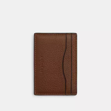 Coach Card Case With Money Clip