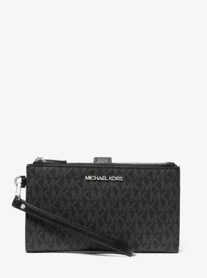 Adele logo wallet with smartphone compartment