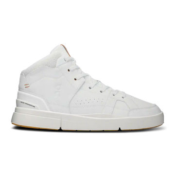 On Running THE ROGER Clubhouse Mid White Sandstone On Running - Shoe size: UK 7 Sneakers | Shop From The Mirage