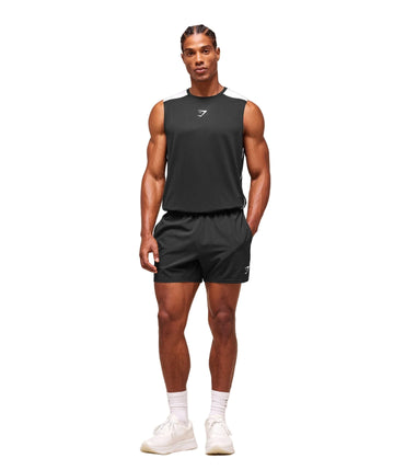 Arrival Block Tank regular fit Black