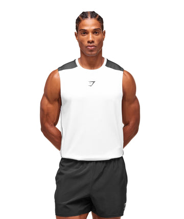 Arrival Block Tank regular fit White