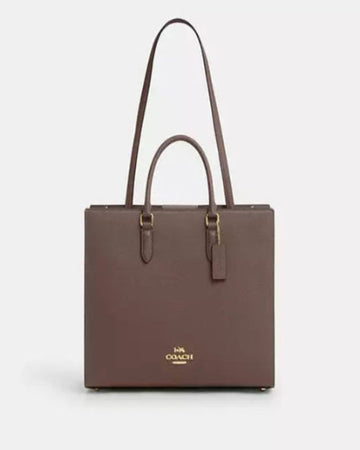 Coach Maggie Tote Bag In Blocked Signature Canvas
