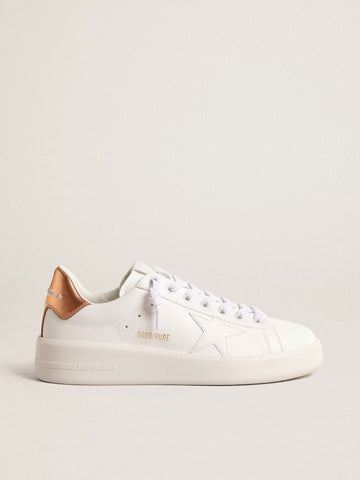 Women's bio-based Purestar with bronze metallic leather heel tab