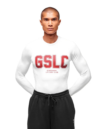 Gymshark GSLC Baselayer Long Sleeve T-Shirt - White