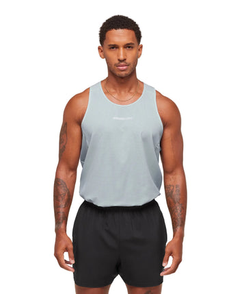 Running Tank slim fit Smoke Blue