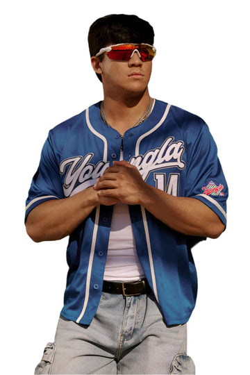YOUNG LA 3002 - Grand Slam Baseball Jerseys Royal Blue