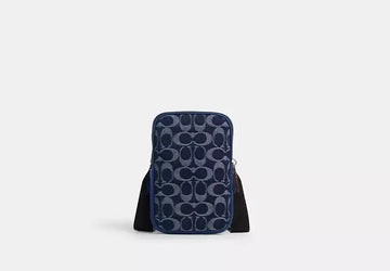 Aden Crossbody Bag In Signature Denim