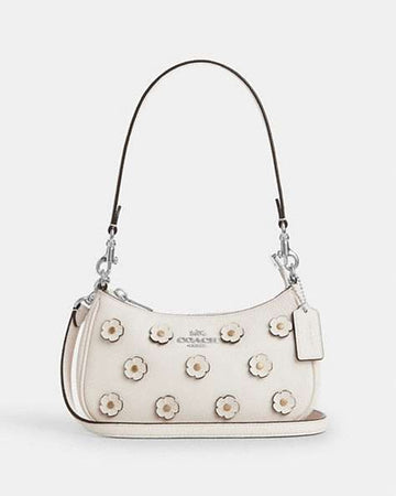 Teri Mini Crossbody Bag With Floral Applique