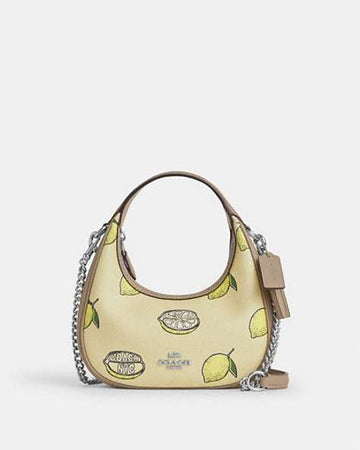 Carmen Mini Crossbody Bag With Lemon Print