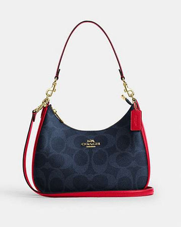 Teri Hobo Bag In Signature Canvas