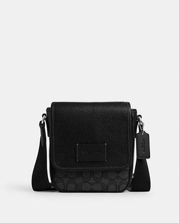 Lucas Crossbody Bag In Signature Jacquard