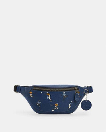 Warren Mini Belt Bag With Baseball Print