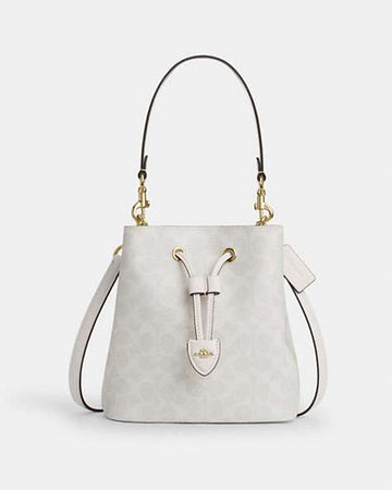 Rowan Bucket Bag In Signature Canvas