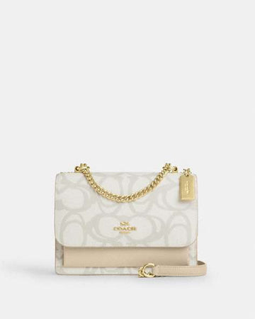 Klare Crossbody Bag In Sketch Signature Canvas