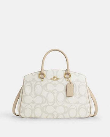 Savannah Carryall Bag In Sketch Signature Canvas