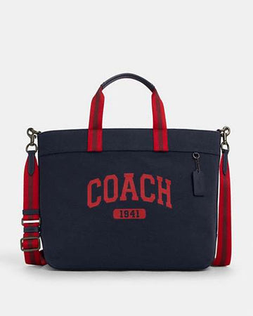 Tote Bag 38 With Coach Graphic