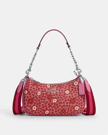 Teri Shoulder Bag With Floral Print