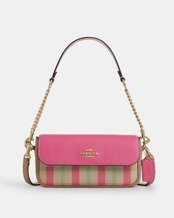 Hailey Flap Bag With Plaid Print