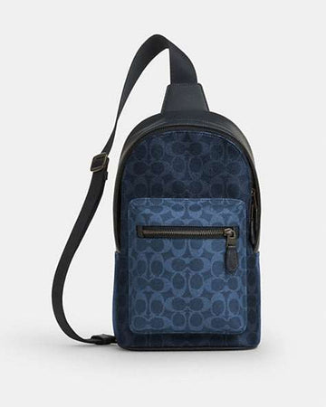 West Pack In Blocked Signature Canvas
