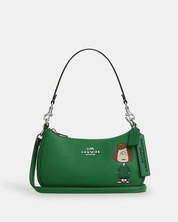 Coach X Peanuts Teri Shoulder Bag With Peppermint Patty