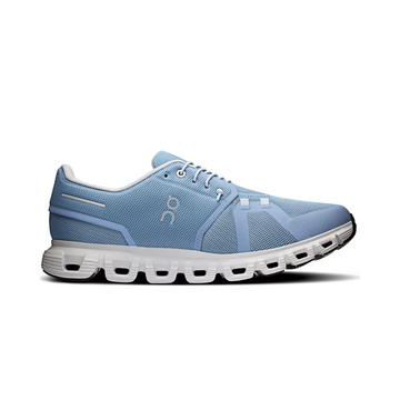 On Running Cloud 6 Chambray White