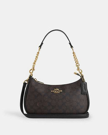 Teri Shoulder Bag In Signature Canvas