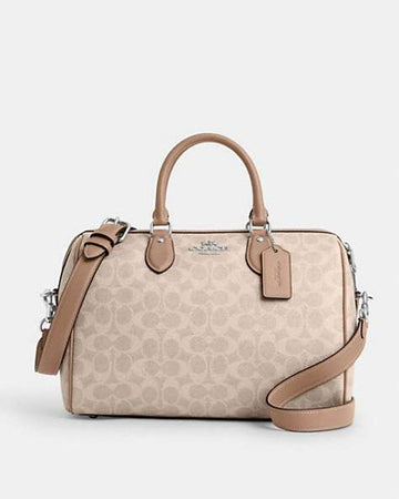 Rowan Large Satchel Bag In Signature Canvas