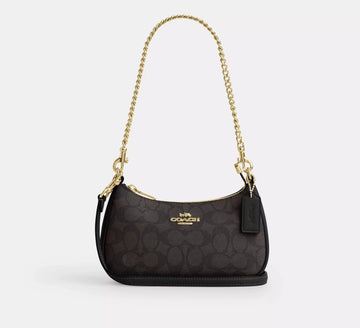 Coach Teri Mini Crossbody Bag In Signature Canvas