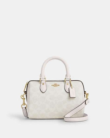 Mini Rowan Crossbody Bag In Signature Canvas