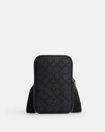 Aden Crossbody Bag In Signature Denim