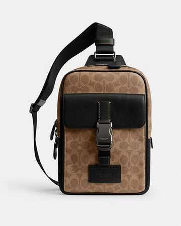 Track Pack In Signature Canvas