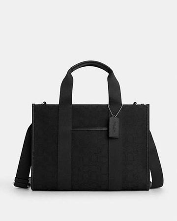 Smith Tote Bag In Signature Jacquard