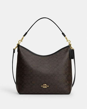 Laurel Large Shoulder Bag In Signature Canvas