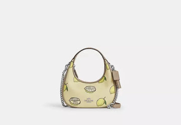 Carmen Mini Crossbody Bag With Lemon Print