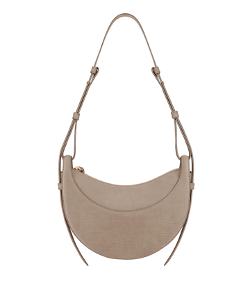 Numéro Dix Edition Crocodile Nubuck Taupe