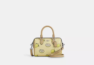 Mini Rowan Crossbody Bag With Lemon Print