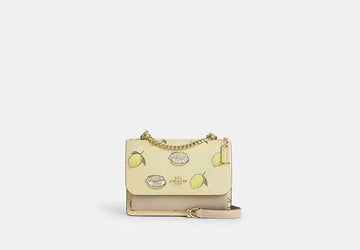 Mini Klare Crossbody Bag With Lemon Print