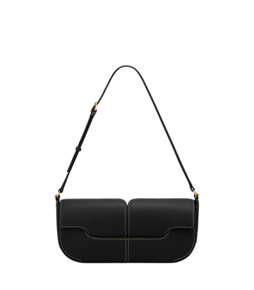 Osmo Edition Smooth Black with Ecru Stitching