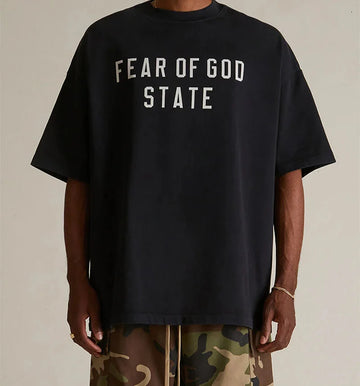 Fear of God Essentials Black Heavy T-Shirt