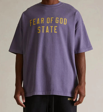 Fear of God Essentials Lavender Heavy T-Shirt