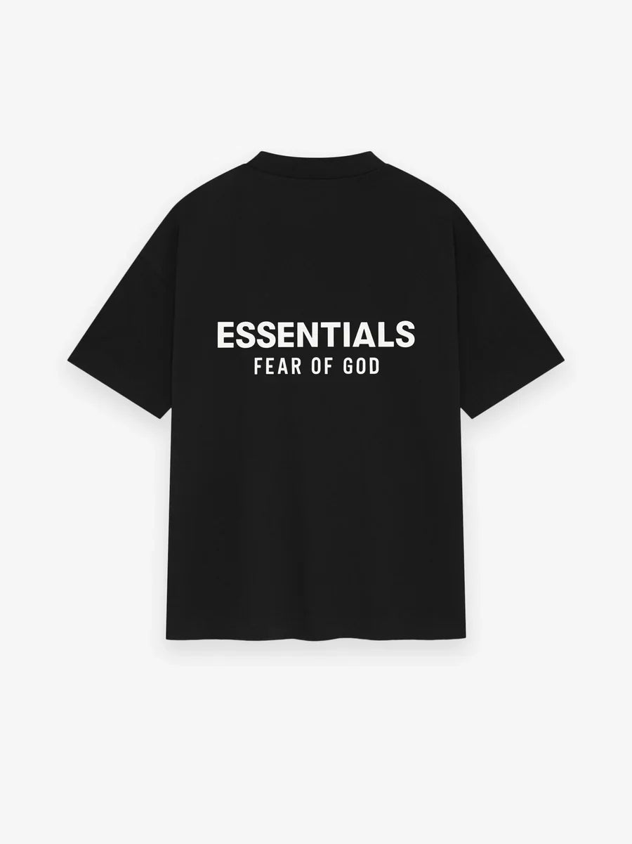 Fear of God Essentials Classic Short Sleeve Tee 'Jet Black'
