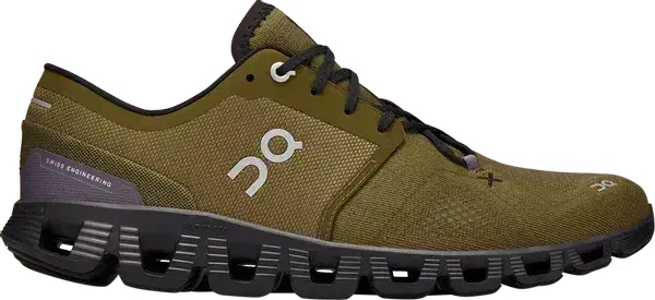 On Running Cloud X 3 Hunter Black On Running - Shoe size: UK 7 Sneakers | Shop From The Mirage