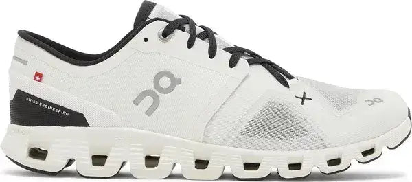 On Running Cloud X 3 Ivory Black On Running - Shoe size: UK 7 Sneakers | Shop From The Mirage