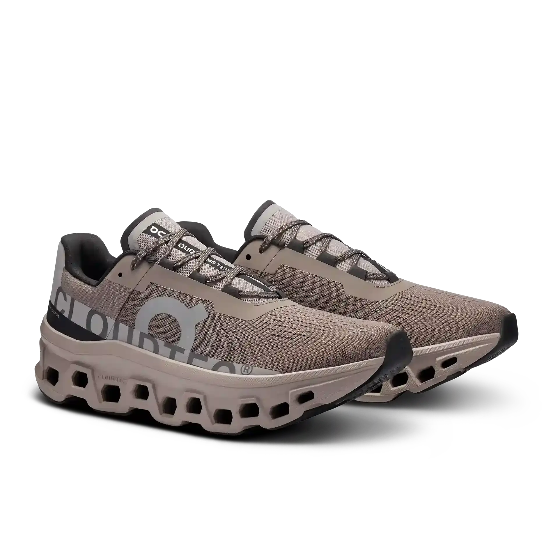 On Running Cloud Monster Cinder Fog On Running - Shoe size: UK 7 Sneakers | Shop From The Mirage