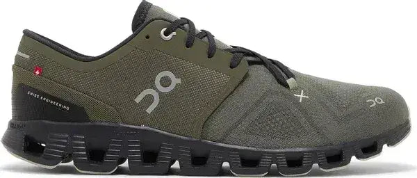 On Running Cloud X 3 Olive Reseda On Running - Shoe size: UK 7 Sneakers | Shop From The Mirage