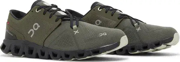 On Running Cloud X 3 Olive Reseda On Running - Shoe size: UK 7 Sneakers | Shop From The Mirage